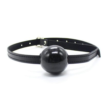 Adjustable Leather Ball Gag