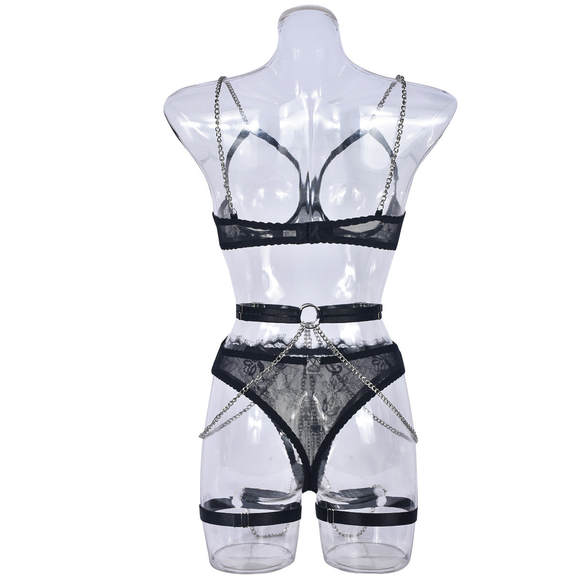 Chained Allure Lingerie Set