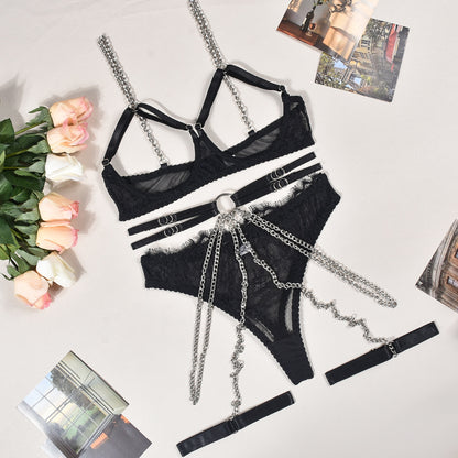 Chained Allure Lingerie Set