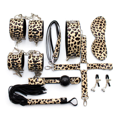 Leopard Luxe BDSM Essentials Set