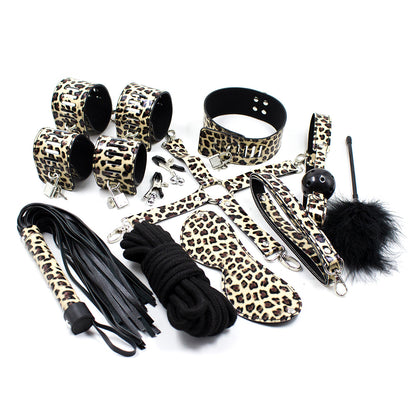 Leopard Luxe BDSM Essentials Set