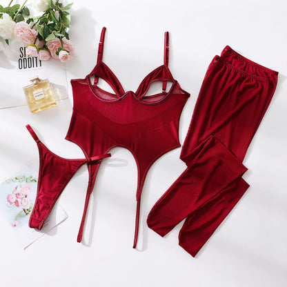 Mesh Seduction Lingerie Set