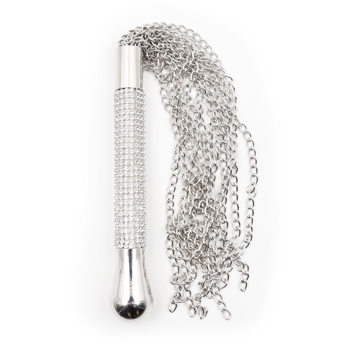 Rhinestone Adorned Chain Whip