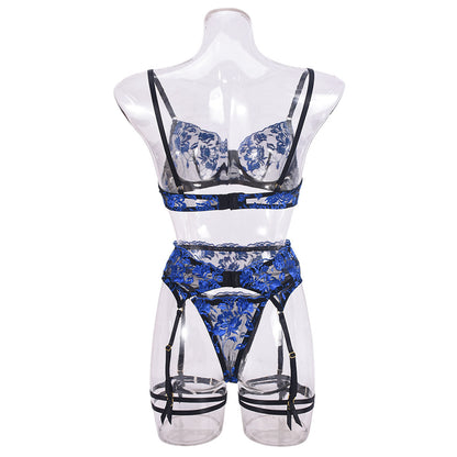 Royal Bloom Lingerie Set