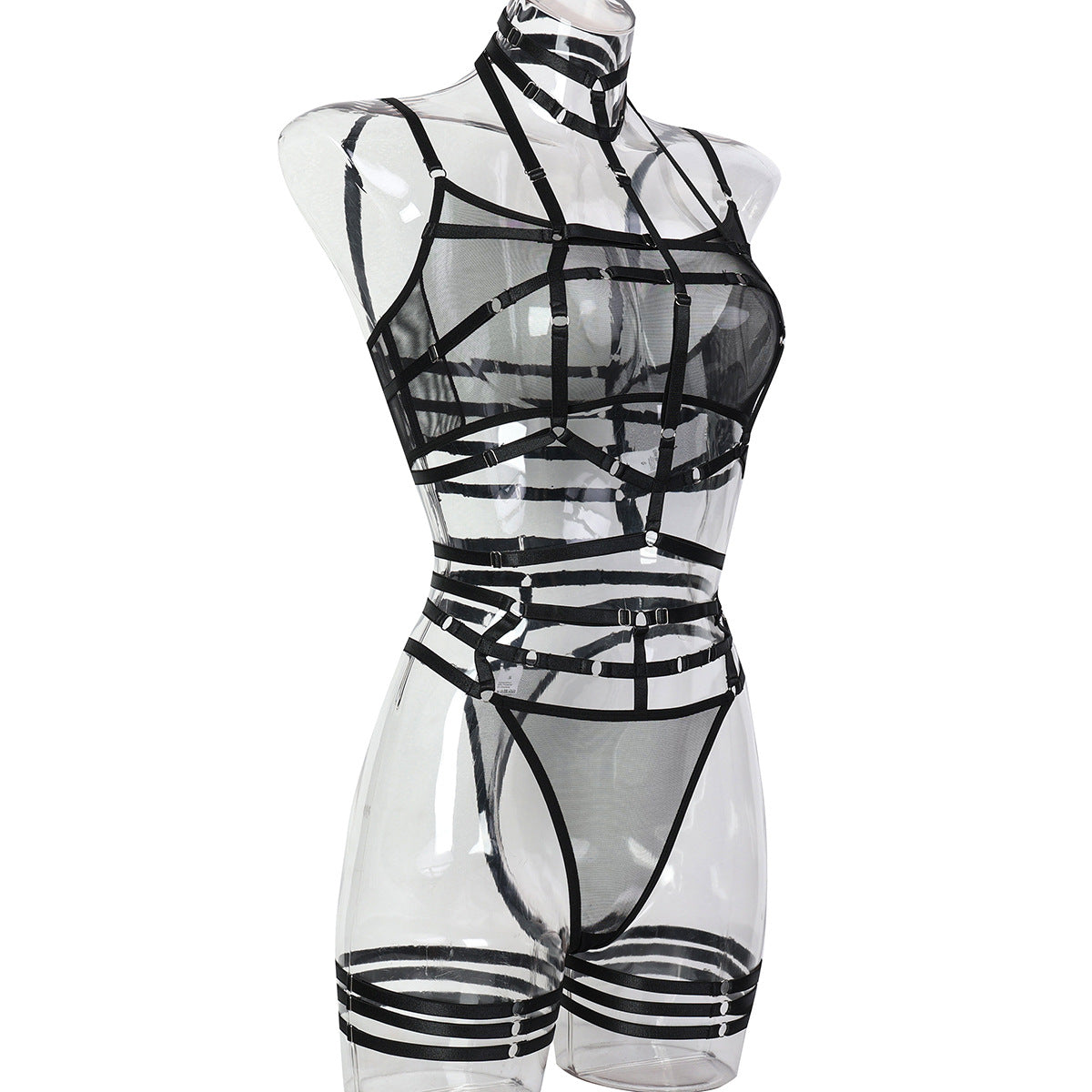 Strappy Seduction Lingerie Set